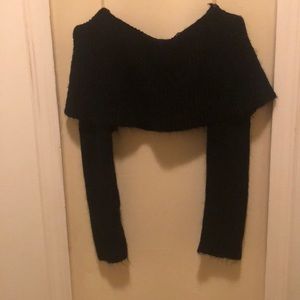 Sweater halter top